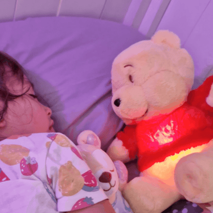Peluche RespiLuz con música